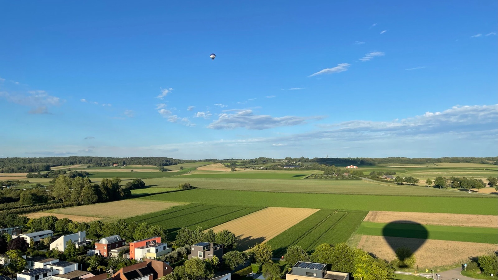 ballonvaart boven Haspengouw