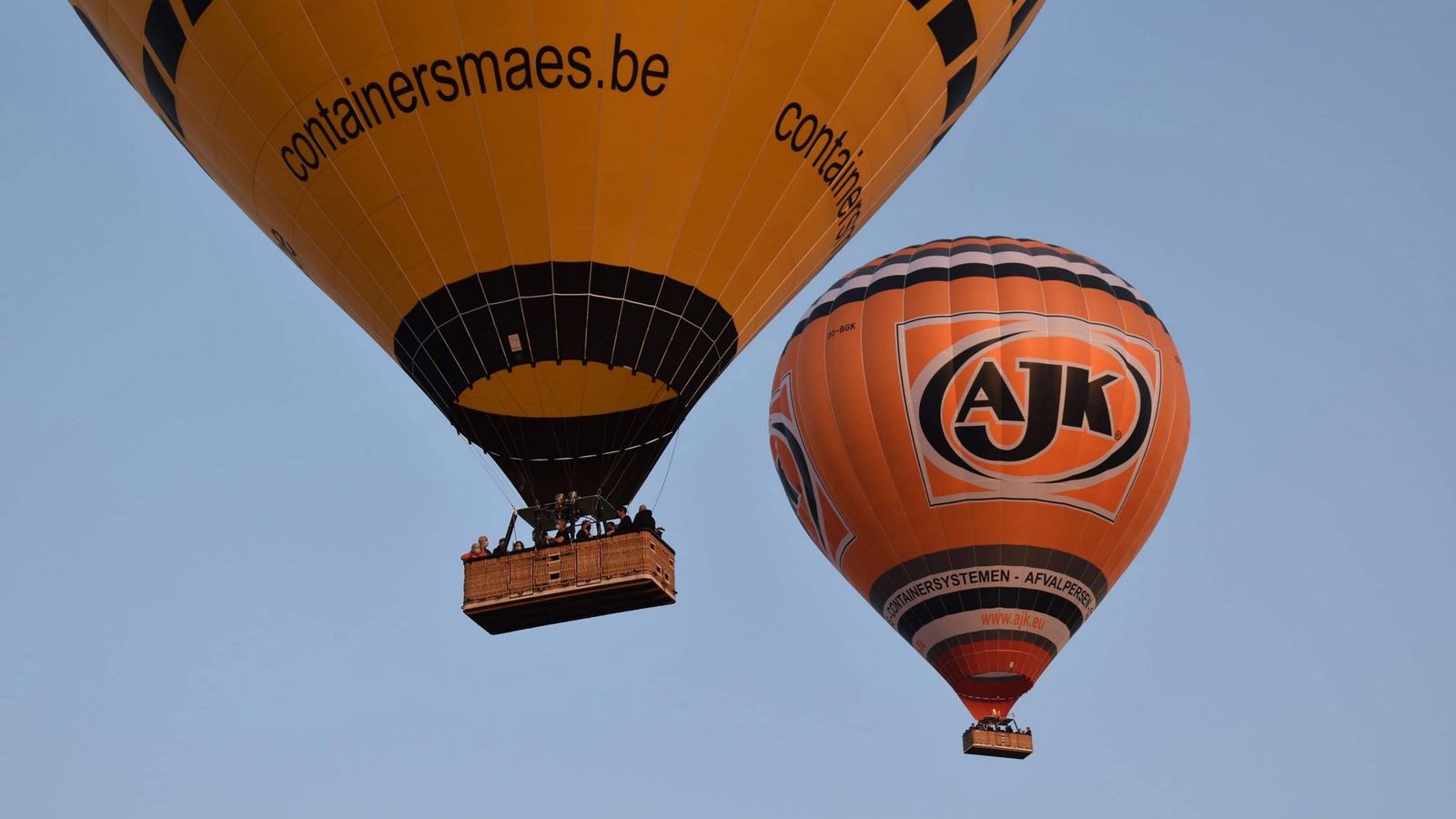 Ballonvaart in Genk