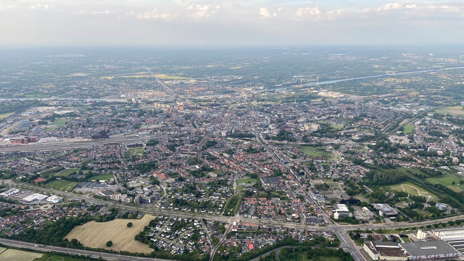 Ballonvaarten boven Hasselt
