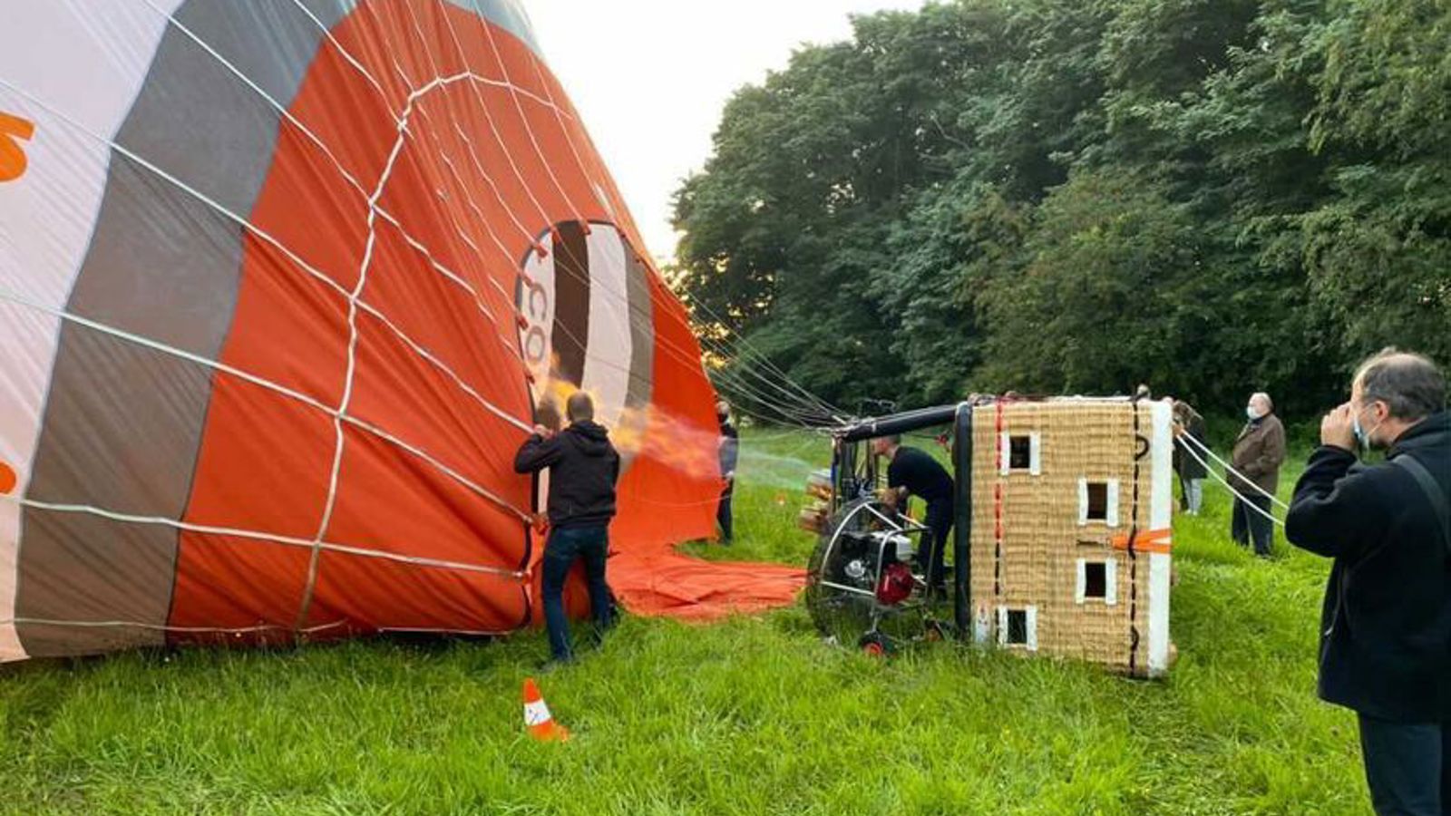 Ballonvaren boven Valkenburg